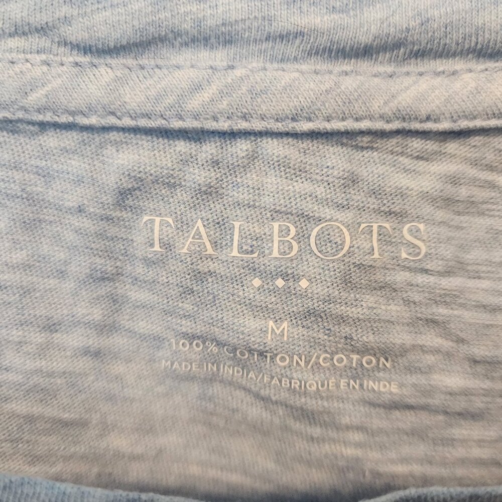 Talbots Heart Spangled Banner Tee, Size M, Like New - Picture 5 of 6